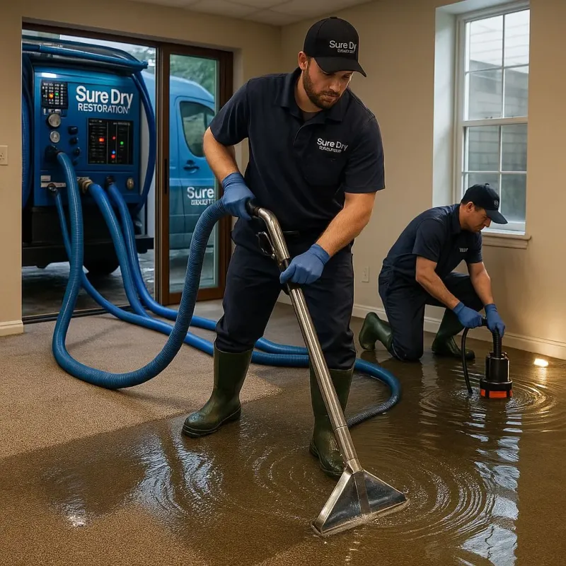 Water Extraction and Removal process in Oronoco, MN